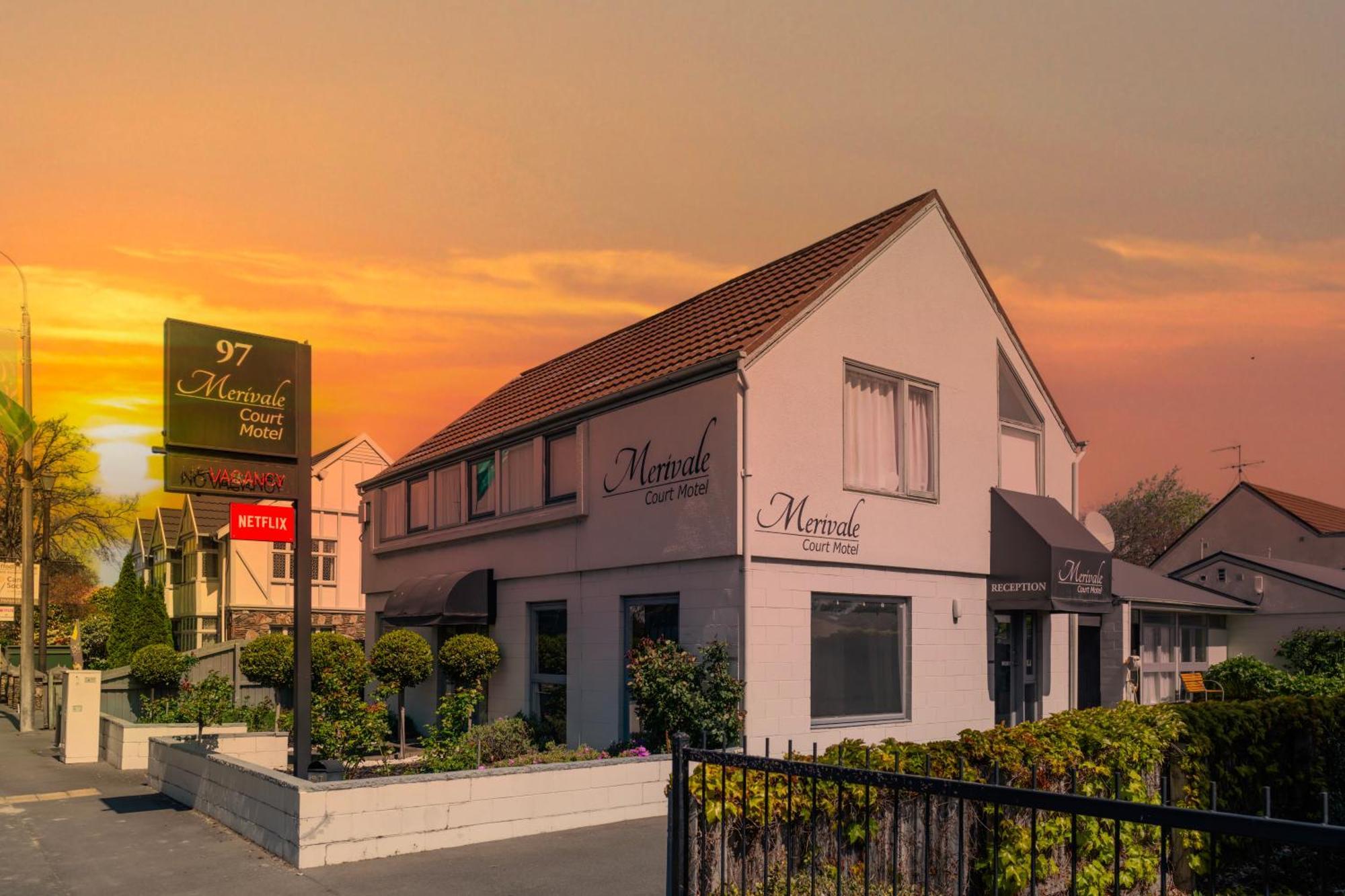 Merivale Court Motel & Apartments Christchurch Ngoại thất bức ảnh